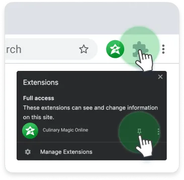 Pin extension